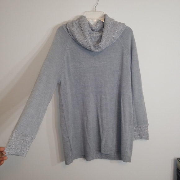 gray turtleneck womens